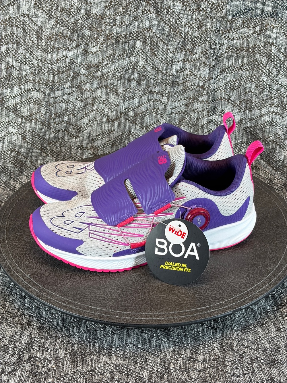 New Balance Kids Fuel Core Reveal BOA sneakers Youth 6.5